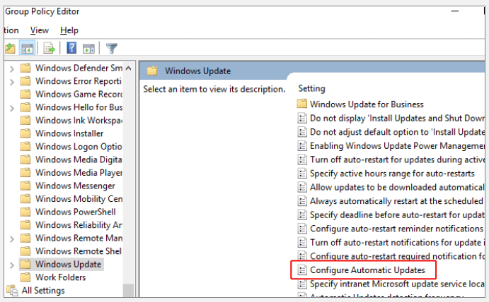 Windows 10 Automatic Update